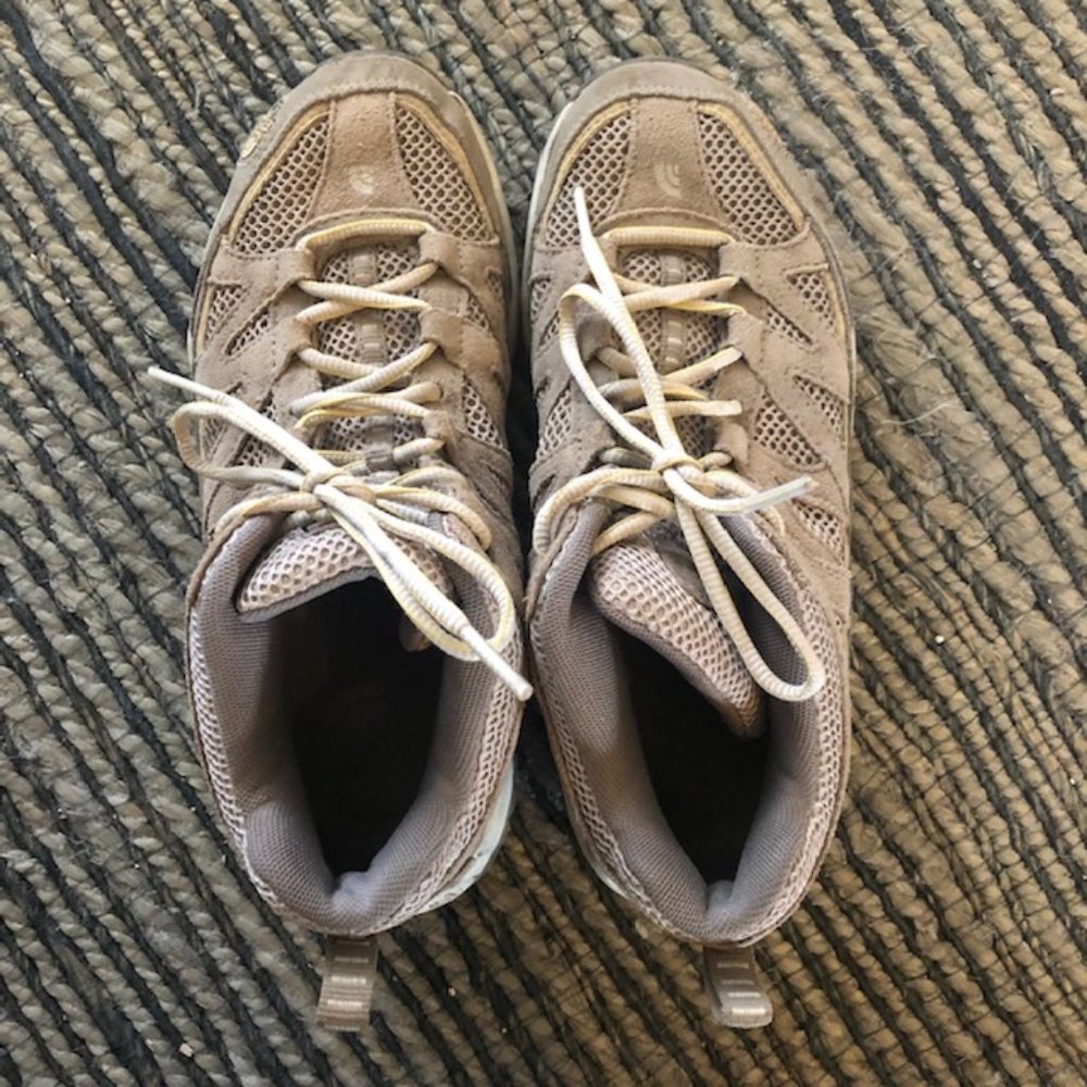 The North Face Tan Athletic Shoes